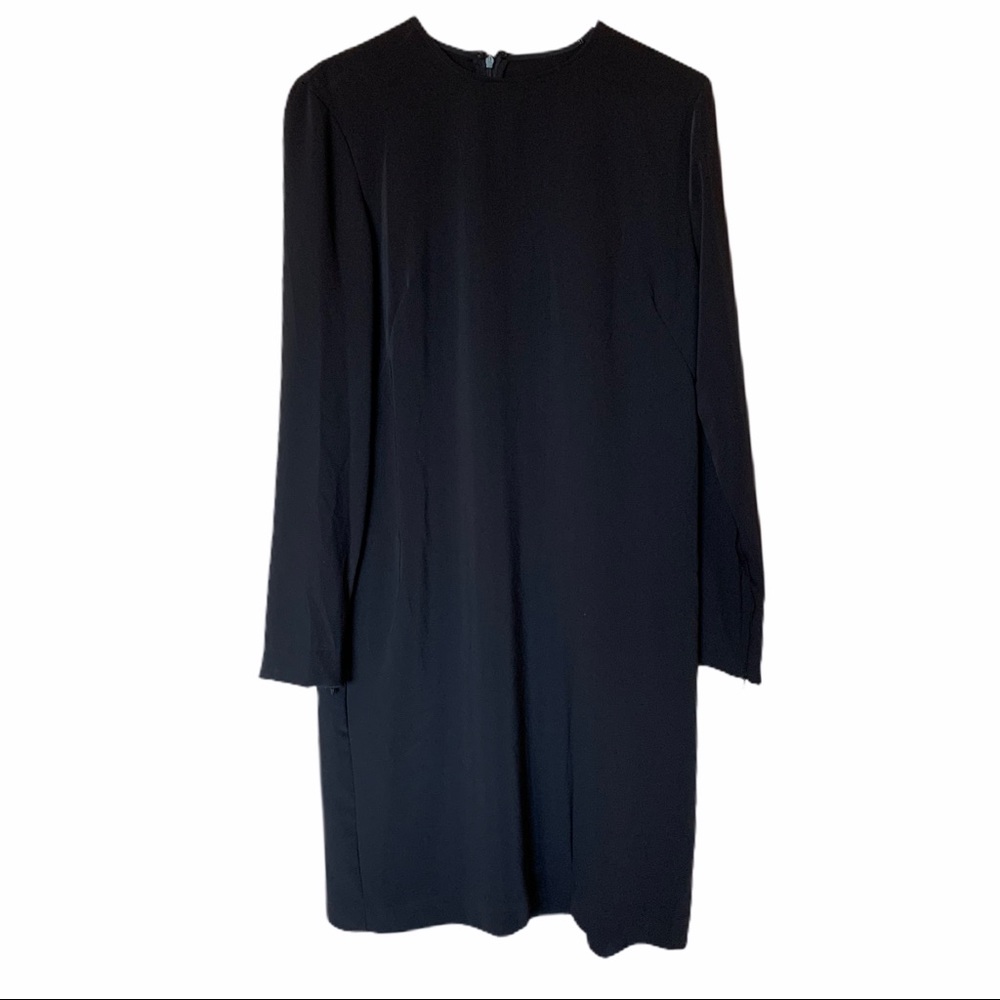 NWT Lauren Ralph Lauren Black Longsleeve Dress 8